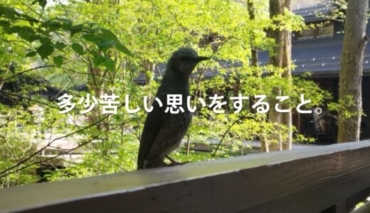 多少苦しい思いをすること